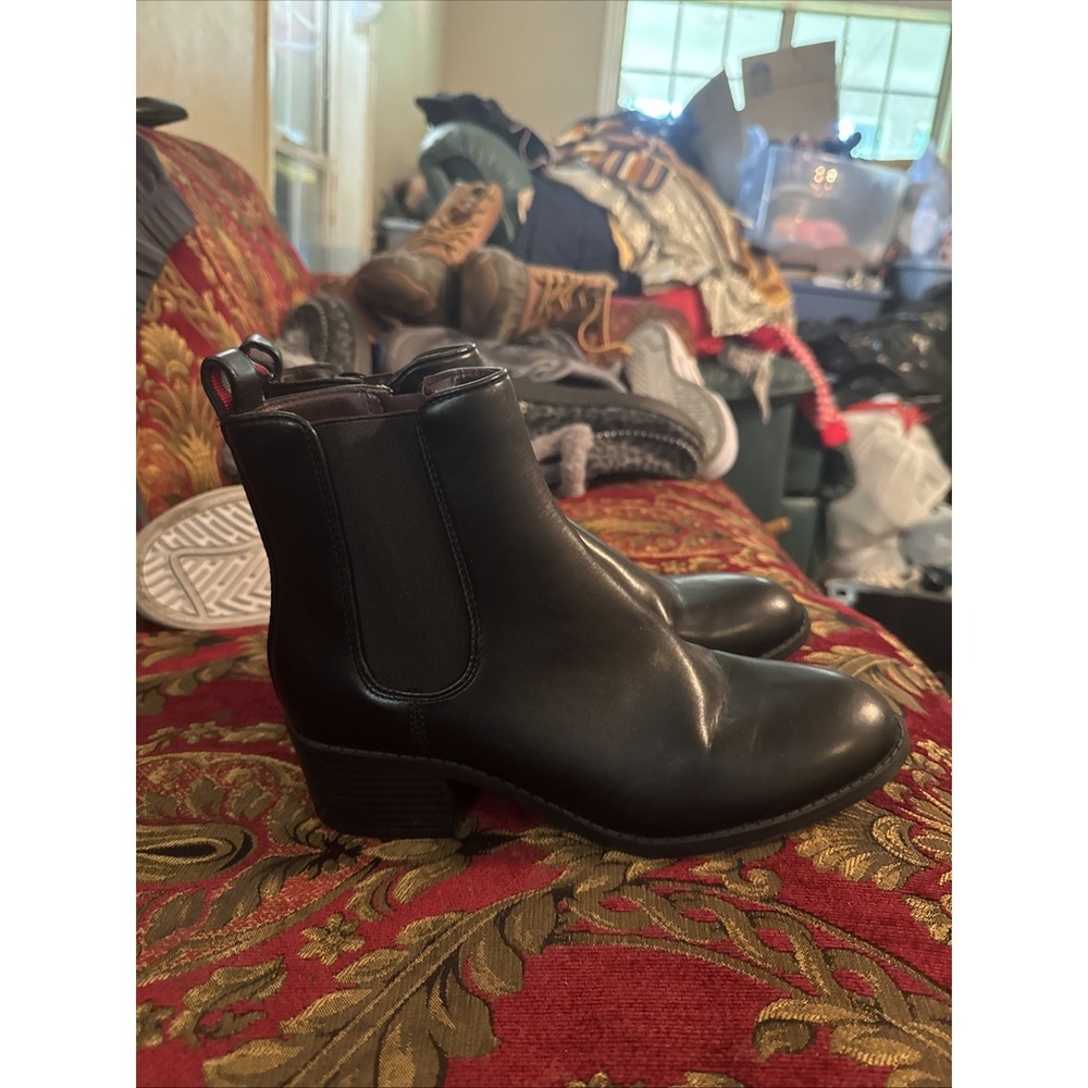 Tommy Hilfiger TW Regise2 Black Boots Womens  Size 7